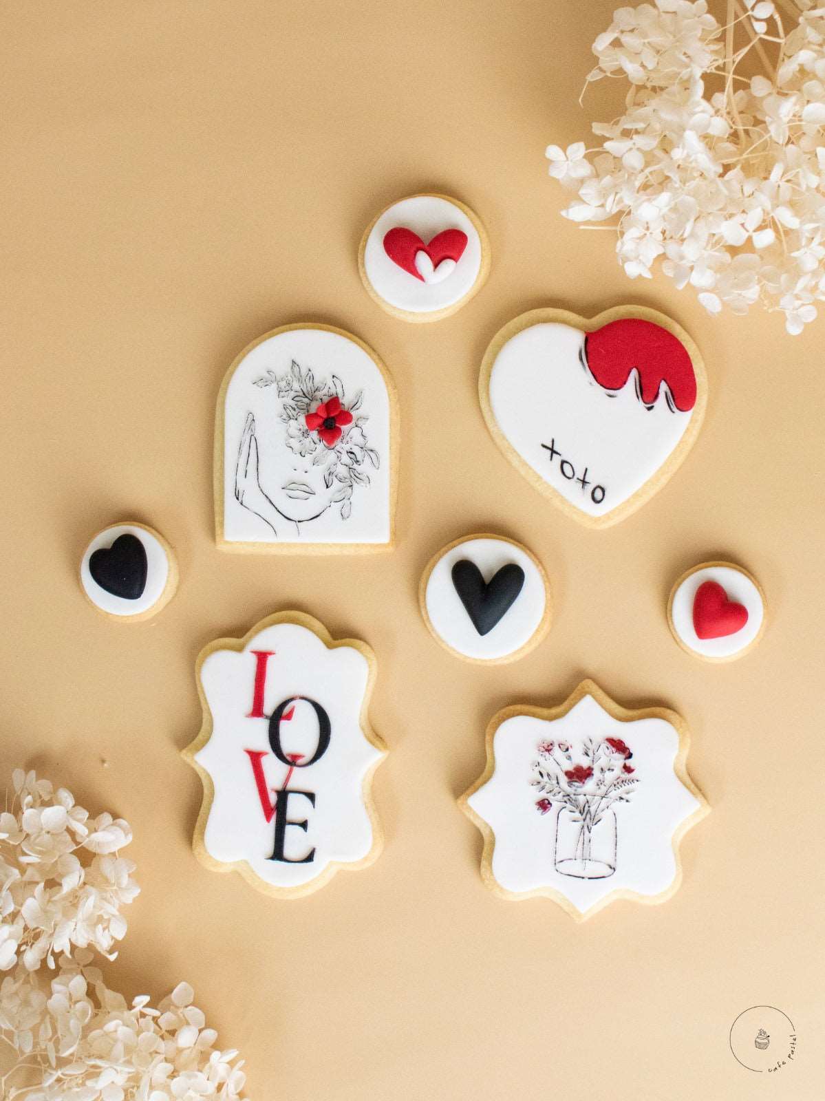 Valentines Sugar Cookies.