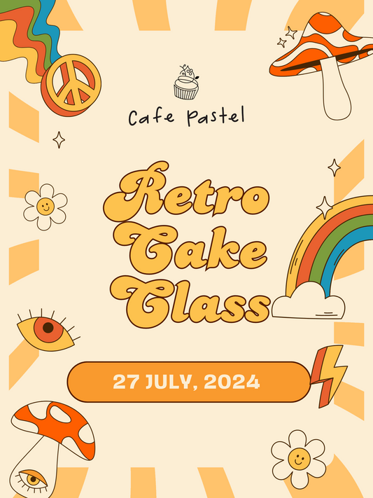 Bento Cake Class - July 27th (Retro Theme)