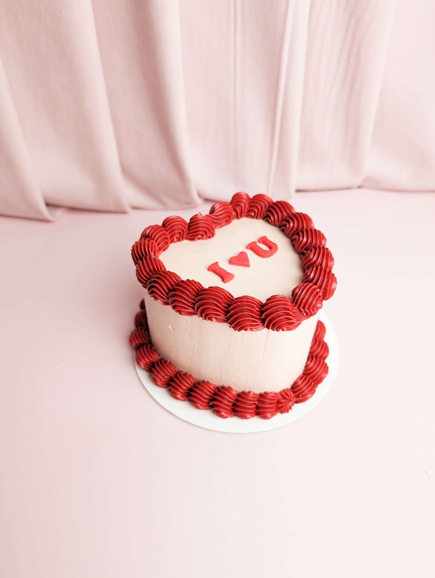 Vintage Heart Cake