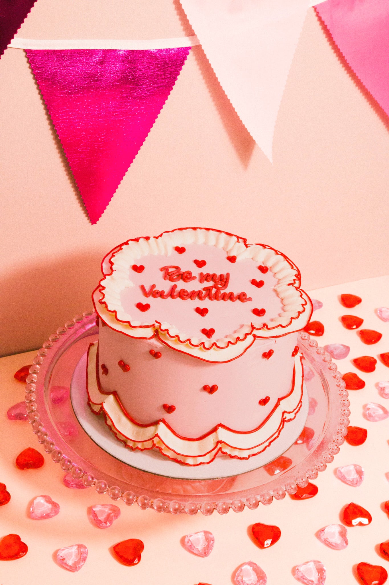 Be My Valentine Cake